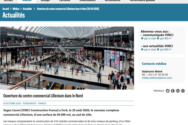 VINCI 26 OCT 2020