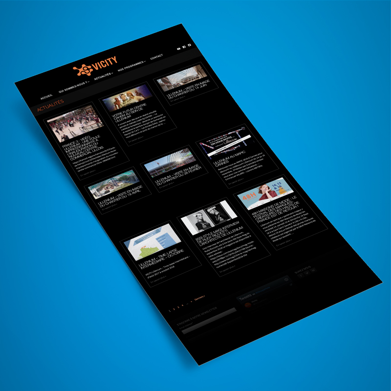 v03 Site Internet d'une société immobilière